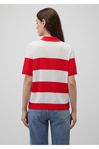 Mavi Knitwear Polo 1710460 -87966 - Red Striped