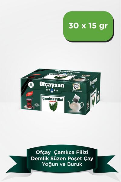 Ofçay San Çamlıca Filizi 30 X 15gr Demlik Poşet Çay