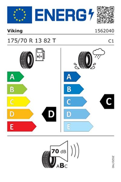 Viking 175/70 R13 82T CityTech Oto Yaz Lastiği ( Üretim Yılı: 2024 )