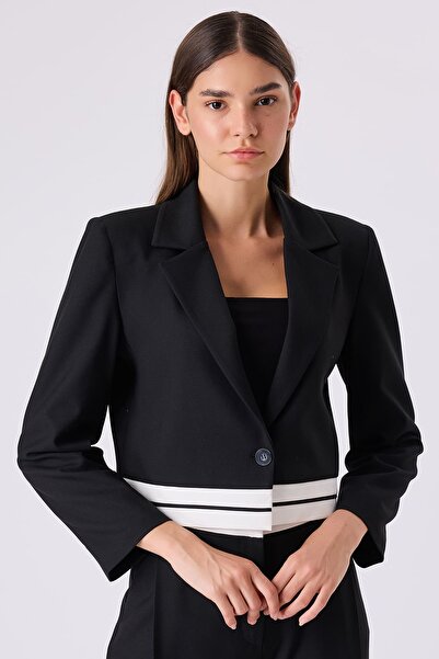 FEVER Tek düğmeli kısa ceket