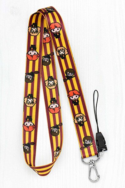 Apptakı Büyücü Yaka Kartı Boyun Askı İpi Telefon Askı İpi - ASK0119