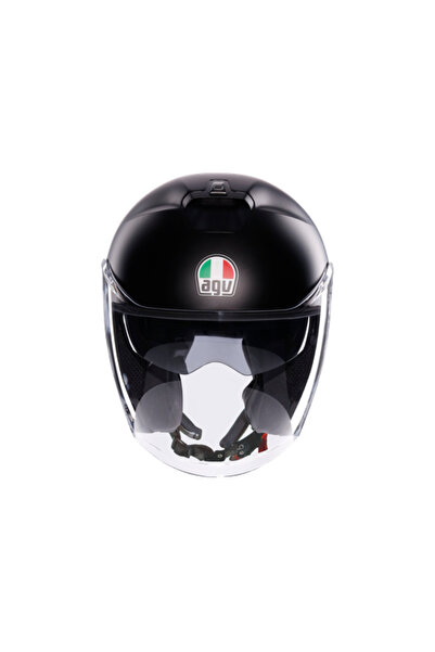 AGV İrides Mono Matt Black Açık Kask