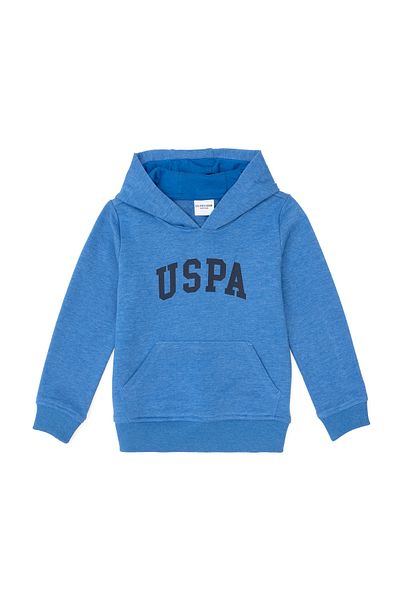 U.S. Polo Assn. Boy's Cobalt Hooded Sweatshirt - 50293614 -Vr077