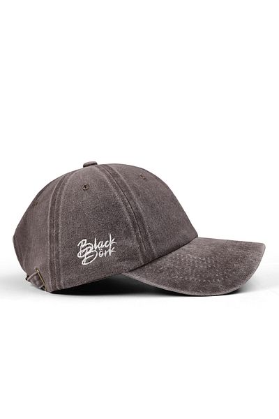 BlackBörk Винтидж бейзболна унисекс кафява шапка Wild Thing (CAP)