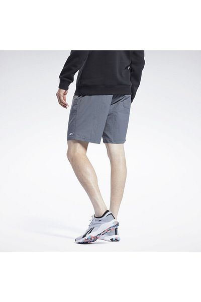 Reebok شورت رجالي - رمادي / رقم Gu0794