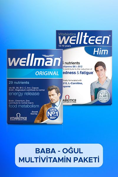 Wellman Wellteen Him Dad-Son Multivitamin