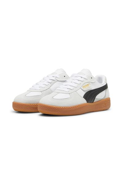 Puma Puma White and Black Fashion Sneaker - Palermo Wns