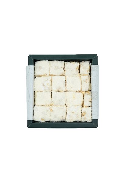 Antep Pazarı Special Turkish Delight - White Chocolate, Coconut and Hazelnut