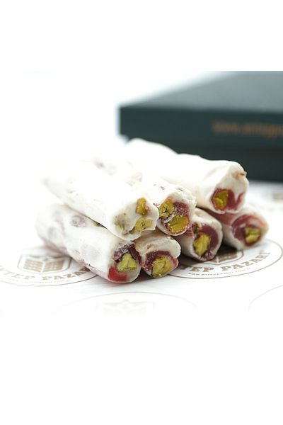 Antep Pazarı Fitil Sultan Turkish Delight - Pistachio, Milk and Pomegranate, 160 Gr