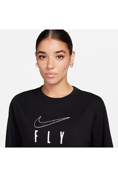 Nike W Nk Df Tee - Swoosh Fly Bf Comfort T-Shirt