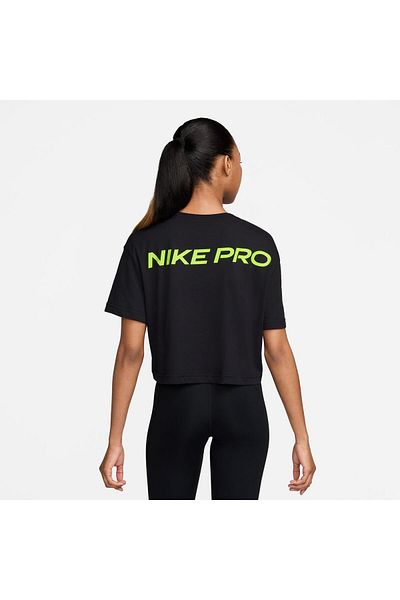 Nike W Nk Df Pro Ss Crp Short Sleeve T-Shirt