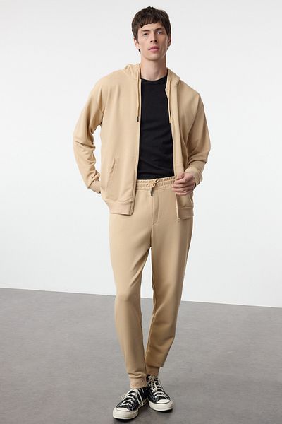Trendyol Collection Σετ αθλητικής φόρμας Oversize Hooded Basic - TMNAW25EM00000