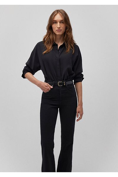Mavi Cămașă Lux Touch Tencel Black Lyocell - Regular Fit 1210847 -900