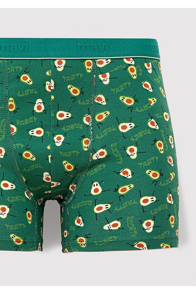 Mavi Grüne Boxershorts mit Avocado-Aufdruck - 0911629 -88060