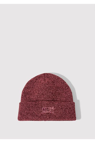 Mavi Claret Red Beret - Logo Printed, 1912687 -70398 Model