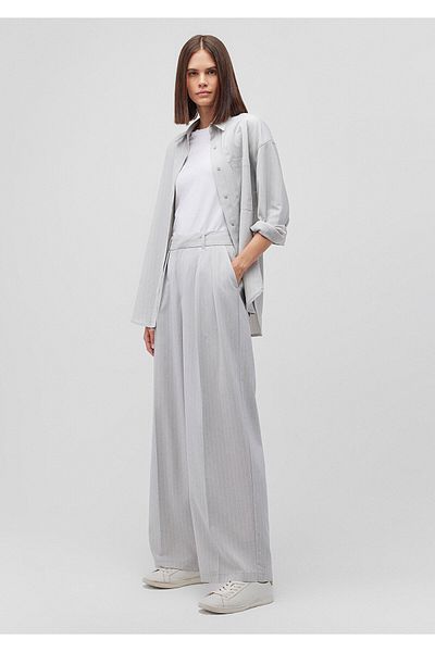 Mavi Gray Striped Trousers - 1010782 -87978