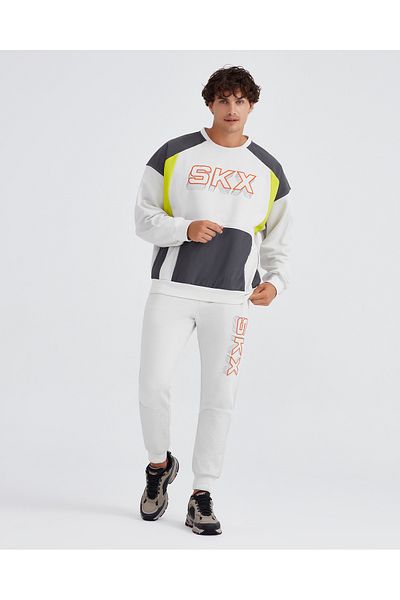 SKECHERS M Lw Fleece Jogger Sweatpants Ανδρικό Γκρι Φούτερ S 232280 -032