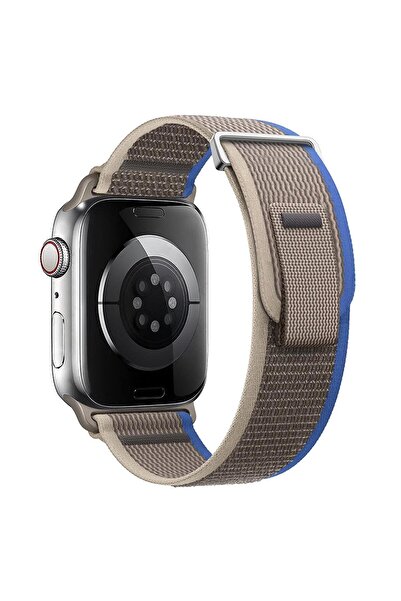 Microsonic Apple Watch Series 10 46mm Kordon Hike Spiral Kahverengi