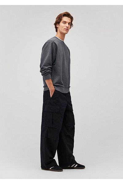 Mavi Cargo Black Pants - 0010349 -900 Model
