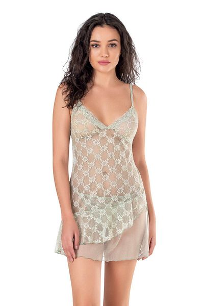 PRIMODA Νυχτικό Water Green Short Tulle 4123