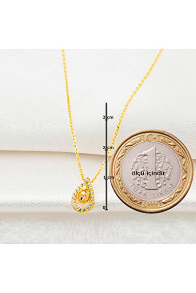 Label Damla 22 Ayar Altın Kolye