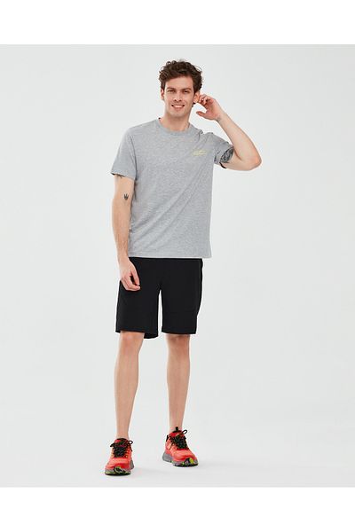 SKECHERS Γραφικό μπλουζάκι M κοντομάνικο ανδρικό γκρι μπλουζάκι S 241054 -036
