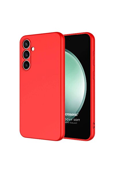 Microsonic Samsung Galaxy S25 Plus Kılıf Groovy Soft Kırmızı