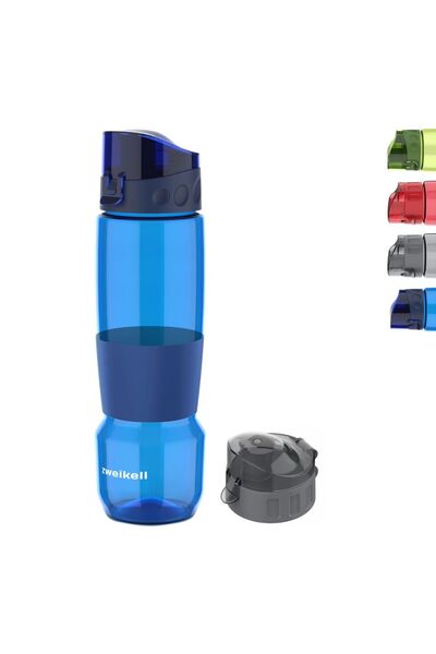 zweikell Pivot Switch Royal Blue Bpa Içermez 650 ml Tritan Kırılmaz Suluk-su Matarası - Yedek Kapak