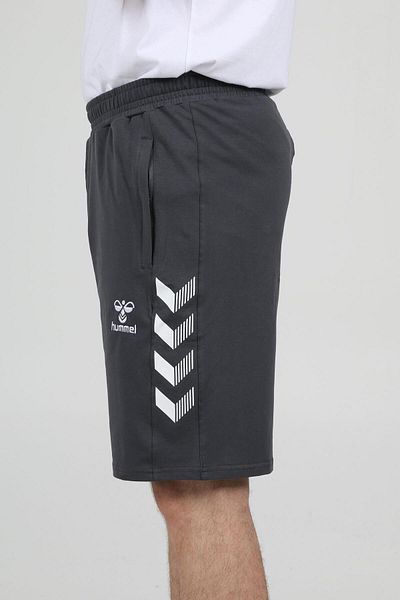 hummel Σορτς κάμπινγκ Armin Anthracite - Βαμβακερό και με τσέπες