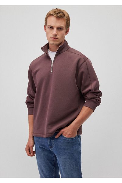 Mavi Φούτερ Stand Collar Purple 0s10016-70260