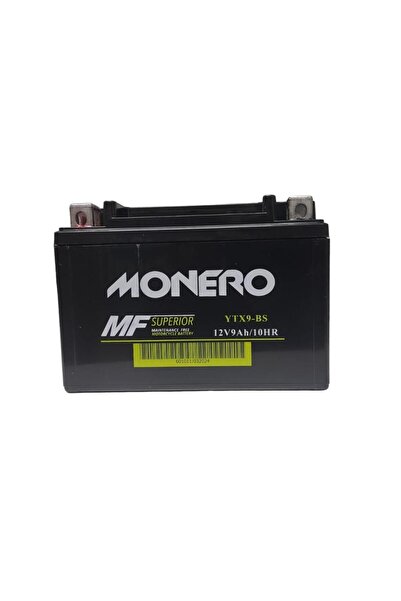 monero 9Ah 12V ALÇAK MOTOSİKLET AKÜSÜ