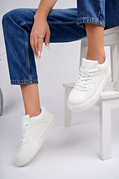 pasyone Beyaz Kadın Günlük Ayakkabı