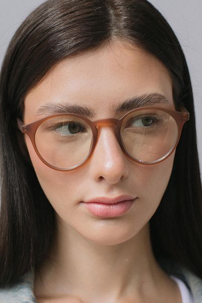 Bilge Karga Lea Caramel Blue Light Protective Glasses