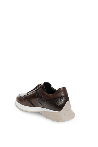 Cacharel Kahverengi Eva Taban %100 Deri Sneaker Ayakkabı 50277671-VR029