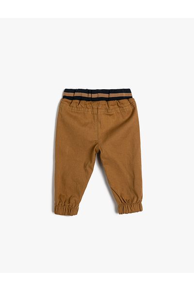 Koton Jogger Pants Pocket Detailed Elastic Waist Cotton