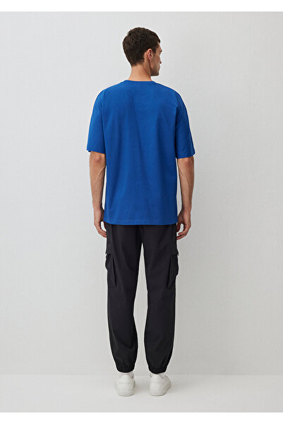 Mavi Basic Tişört Loose Fit / Bol Rahat Kesim 0612265-70894