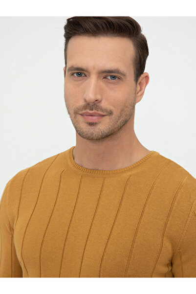 Cacharel Hardal Slim Fit Bisiklet Yaka Triko Kazak 50240208-VR072