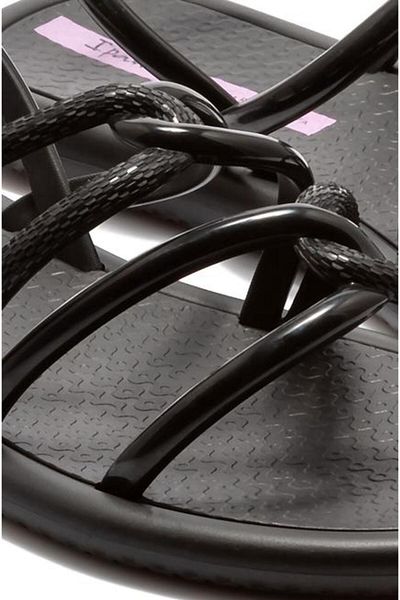 Twigy Women's Black Slippers Meu Left - Dd0005