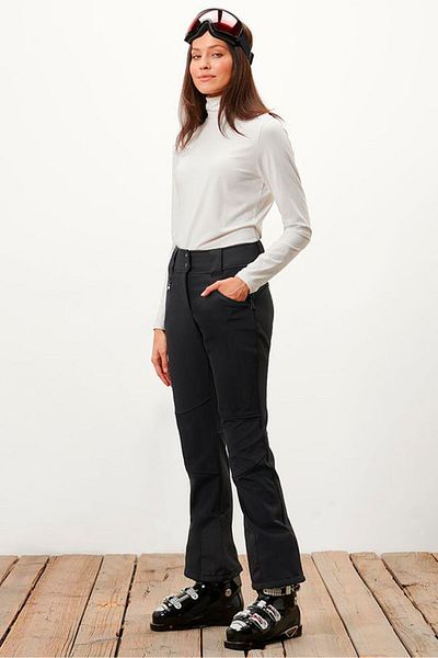 Tchibo Women Sportswear Fit Solid Outdoor Track Pants, Black