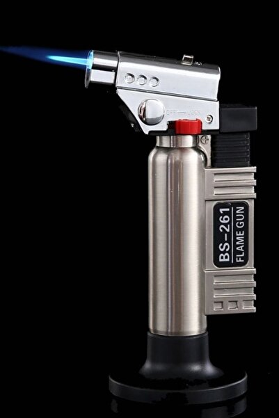 Deco Elit Metal Kasa Torch Pürmüz Çakmak 1300 Derece Isı Tabancası  Aşcı Pürm...
