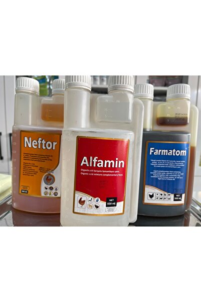 Agro Kanatlı İlaç Seti Alfamin Neftor Farmaton