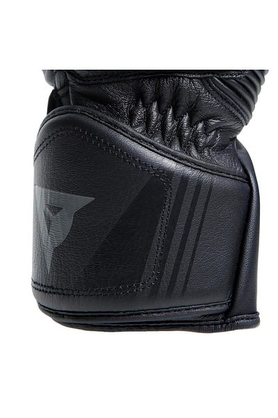 Dainese قفازات جلدية باللون الرمادي الفحمي الأسود من Druid 4