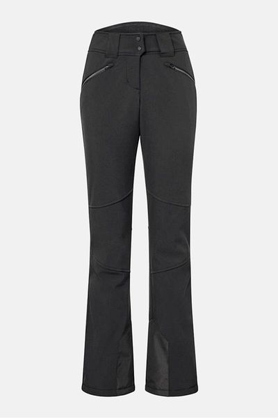 Tchibo Women Sportswear Fit Solid Outdoor Track Pants, Black