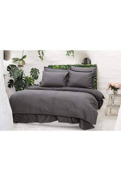 Altınbaşak Infinity Shadows Poplin - Single Duvet Cover Set