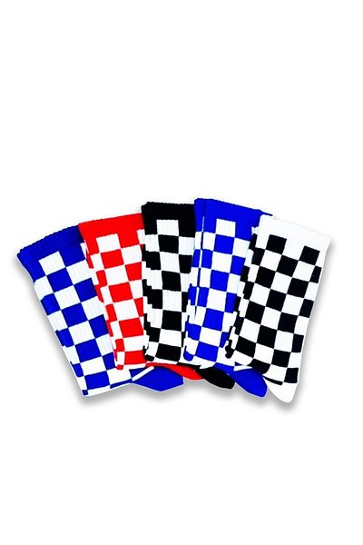 CARNAVAL SOCKS Кутия с 5 карирани цветни чорапи