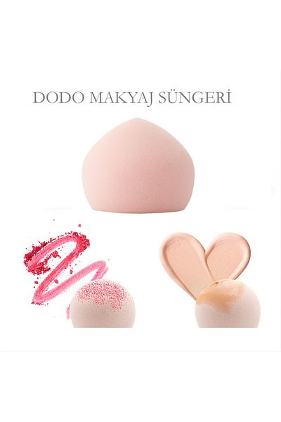 Soho N.Y.C. Vegan Dodo Makeup Sponge Pink