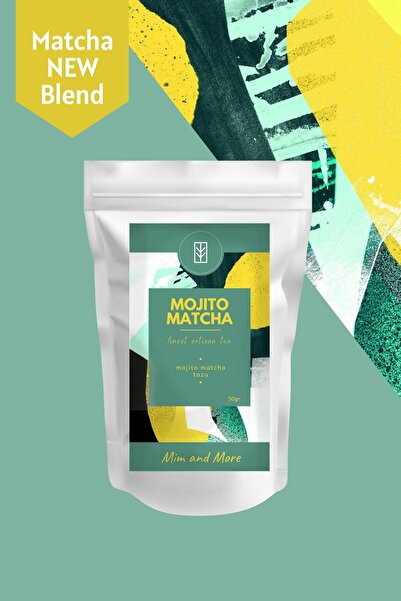 Mim and More Mojito Matcha - Mojito Aromalı Matcha, 50 gr