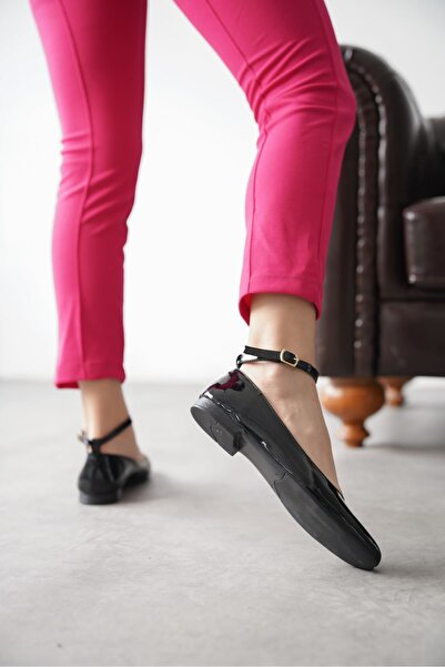 MODAADAM Жіночі балетки Poliga - чорні-руганні