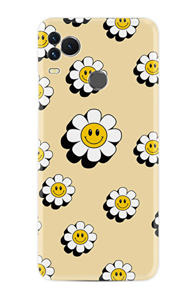 omix X400 Kılıf Boutique Baskılı Resimli Sarı Papatya Pcode -042