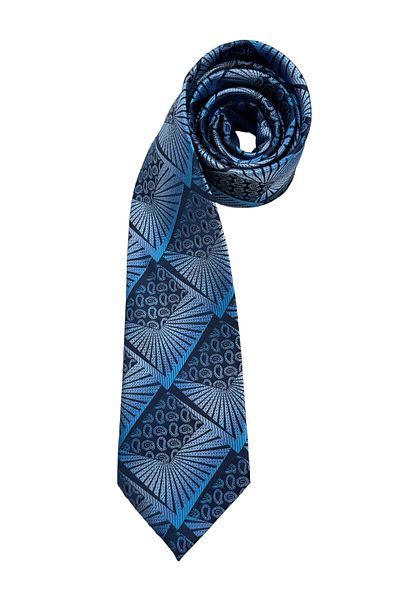 CROATE 100% Microfiber Small Shawl Pattern Tie